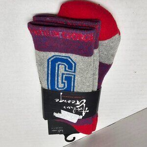 New Half Crew Pair Arthur George Letters AG Socks Robert Kardashian Arch Support